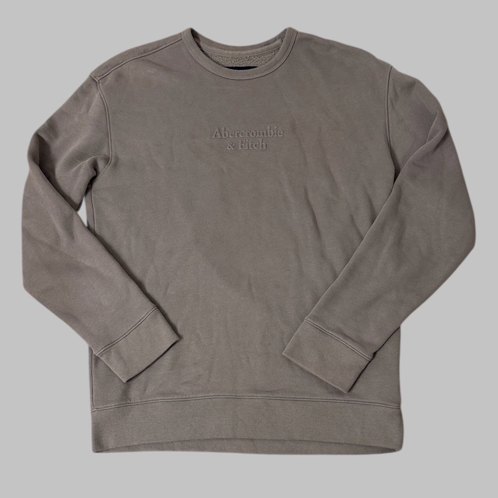Abercrombie & Fitch Crewneck Embroidered Sweatshirt